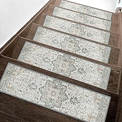 sarben Non Slip Stair Treads for Wooden Steps 7PCS
