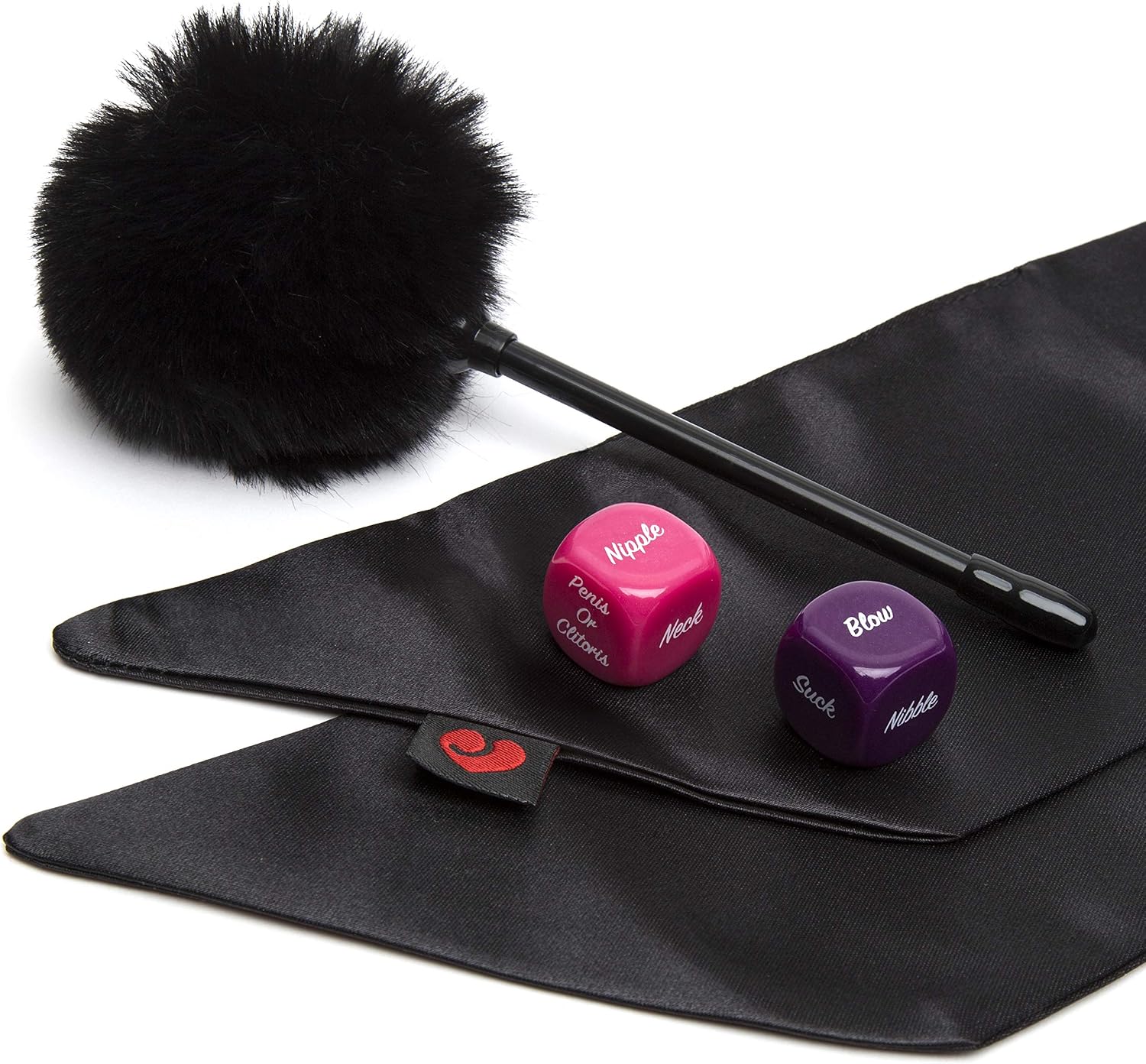 Lovehoney Oh! Adult Board Game for Couples with Blindfold Cards and Tickler, Multicoloured - Image 5