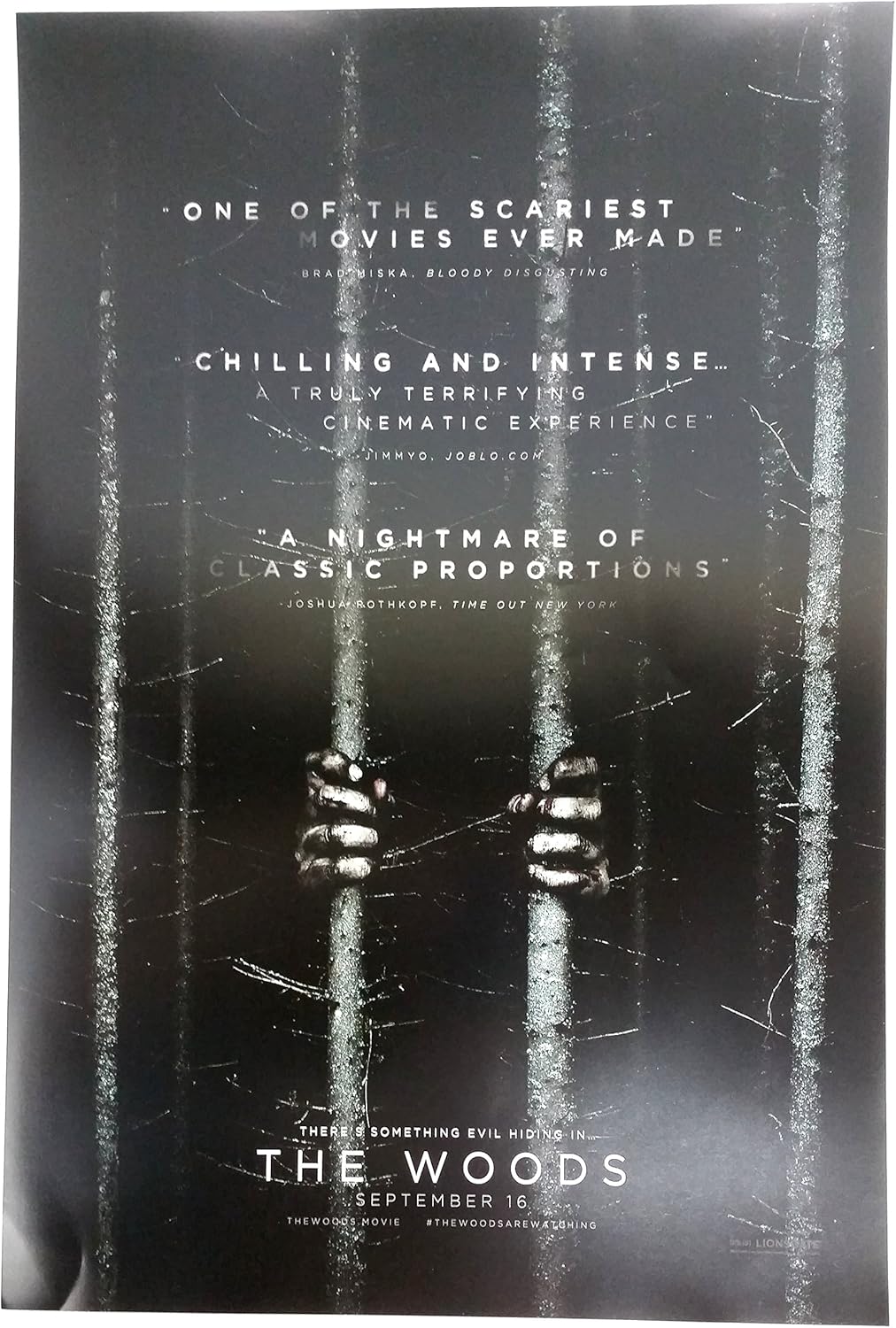 The Woods Blair Witch Poster 13 x 20 inches Comic Con 2016 There's Something Evil Hiding in ... The Woods