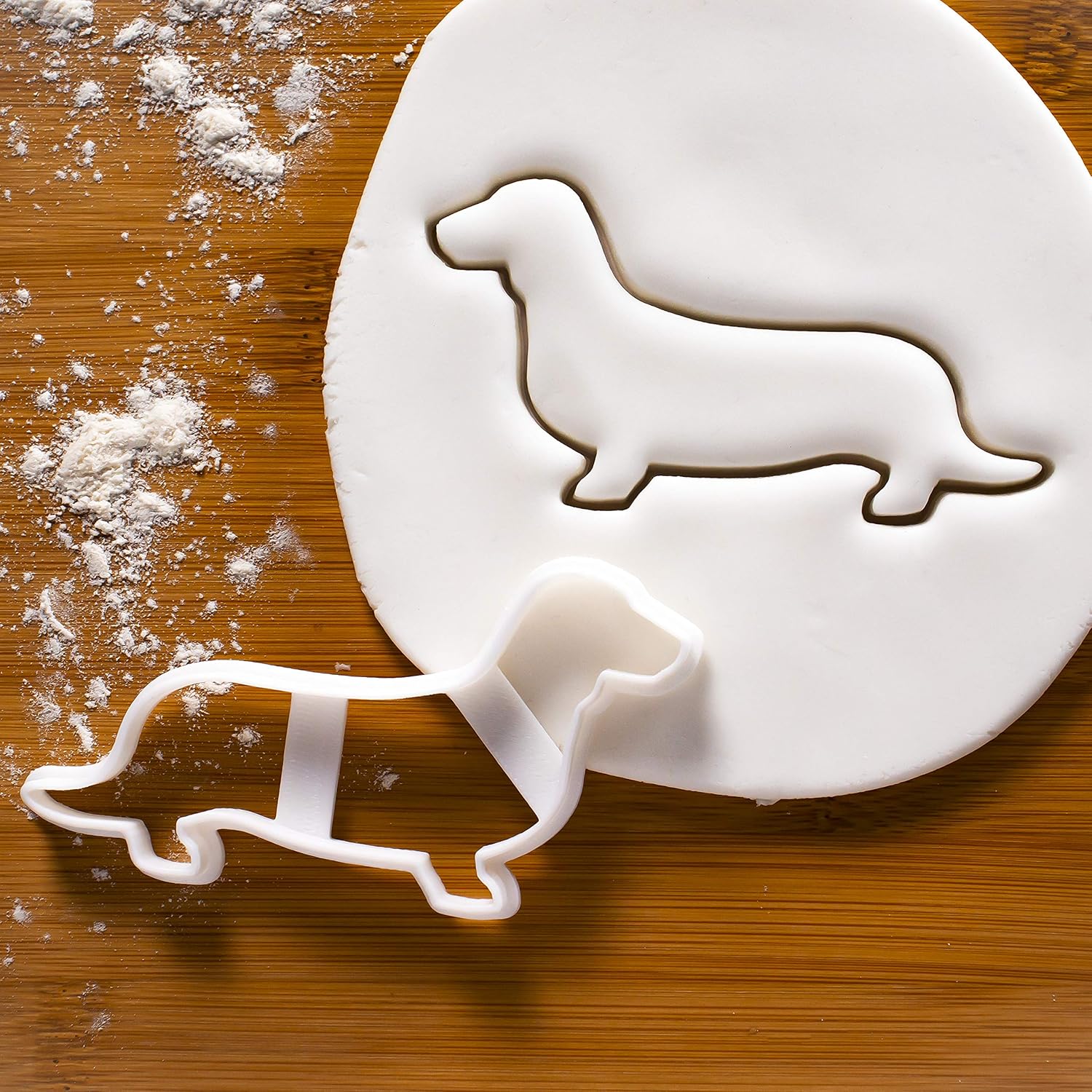 Amazon Com Set Of 2 Short Haired Dachshund Cookie Cutters Face