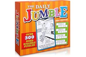 The Daily Jumble 2026 Boxed Daily Desk Calendar: Brain-Teasing Puzzles and Challenges