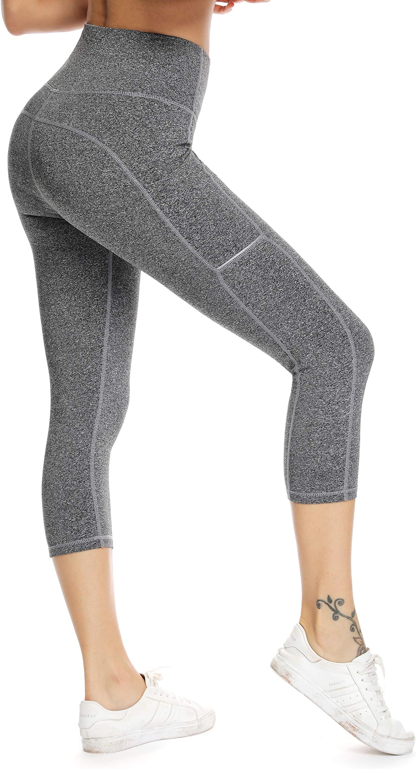 Olacia Workout Leggings for Women High Waisted Leggings with Pockets Tummy Control Yoga Pants
