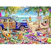 Buffalo Games - Aimee Stewart - Beach Vacation - 1000 Piece Jigsaw Puzzle