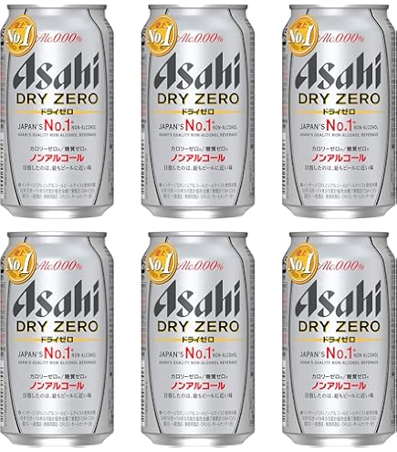 Amazon.com : Asahi 24 Pack Super Dry 0.0% Alcohol Free Lager