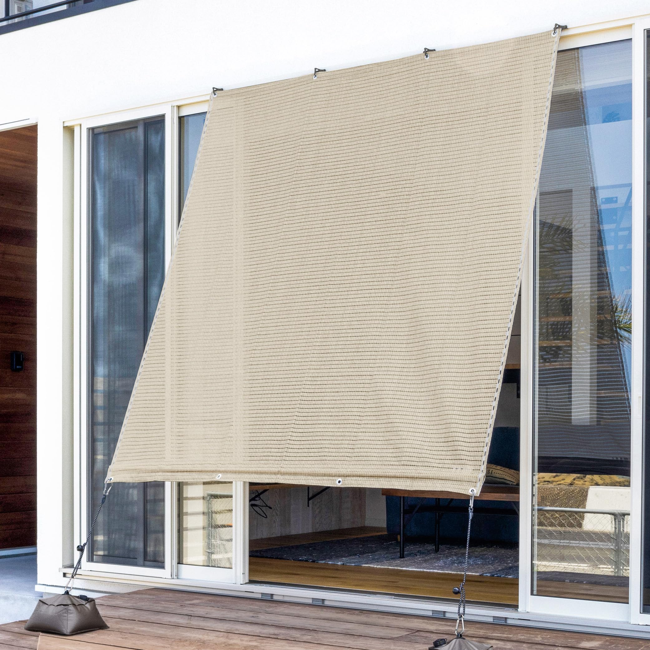 タカショー クールシェード エアー グレー 1.8×2mの商品画像