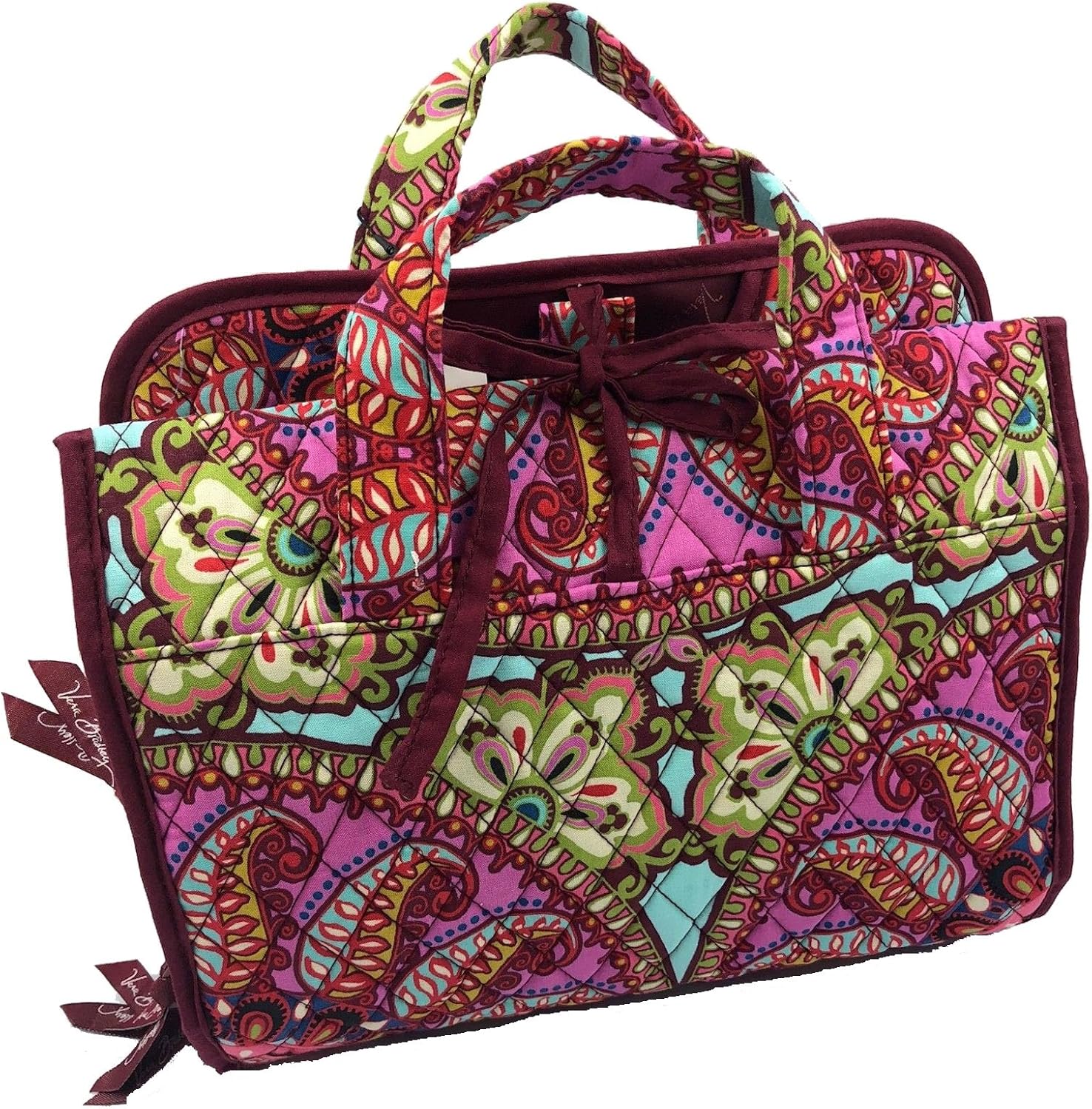Vera Bradley Hanging Organizer Cosmetic Makeup Travel Bag Shoes