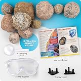 Blue Marble National Geographic Break Open 15 Premium Geodes Science Kit view 6