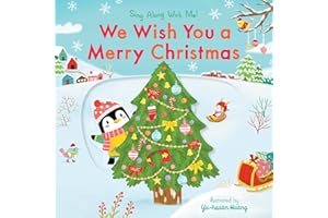 We Wish You a Merry Christmas: (A Christmas Carol Board Book with Interactive Sliders and QR Code for Instrumental and Vocal Versions - For Babies and Toddlers) (Sing Along with Me!)