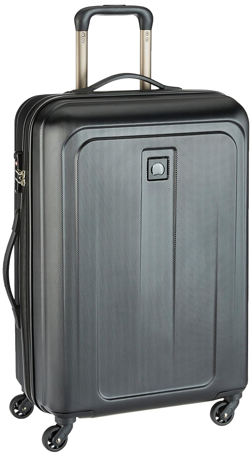 Buy Delsey ABS 68 cms Black Hard Sided Suitcase (379681000) at Amazon.in