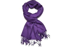 Gelante Plain Soft Pashmina Shawl Wrap Scarf Solid Colors.