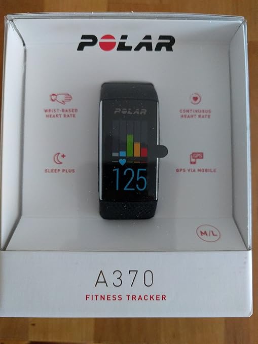 Polar A370 Pulsómetro, Unisex Adulto