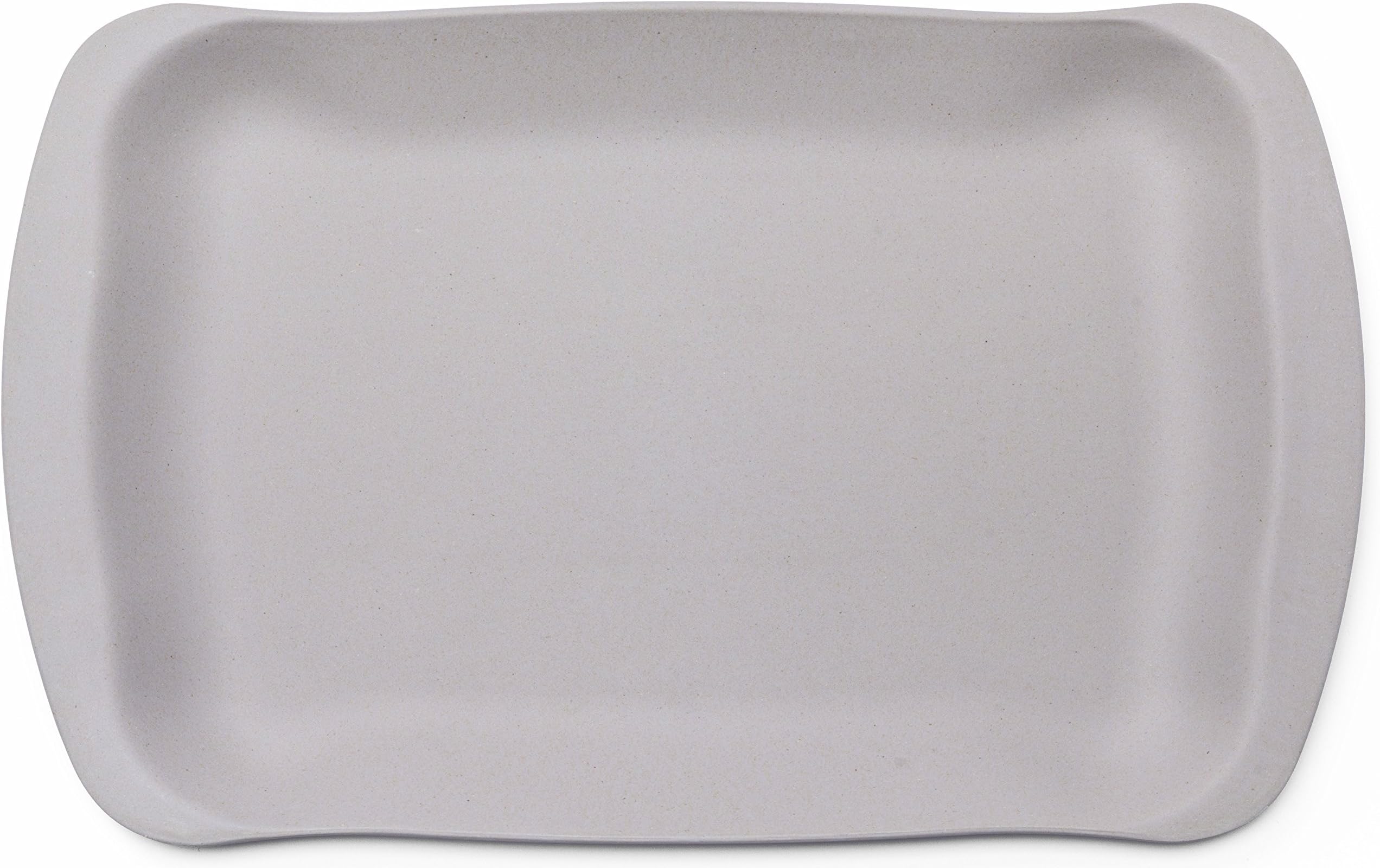 Bamboozle Bamboo Serving Tray (17 x 11" Serving Tray, Grey)