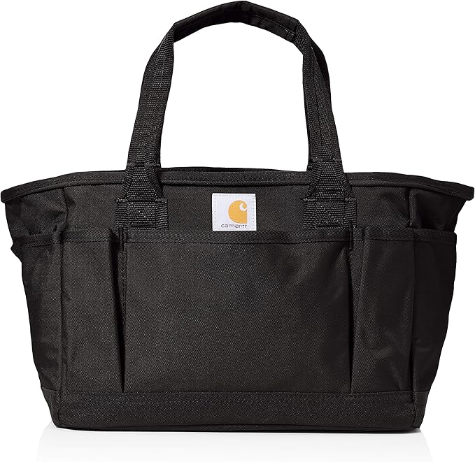Carhartt UnisexAdult Signature Utility Tool Tote Bag, Black, OFA