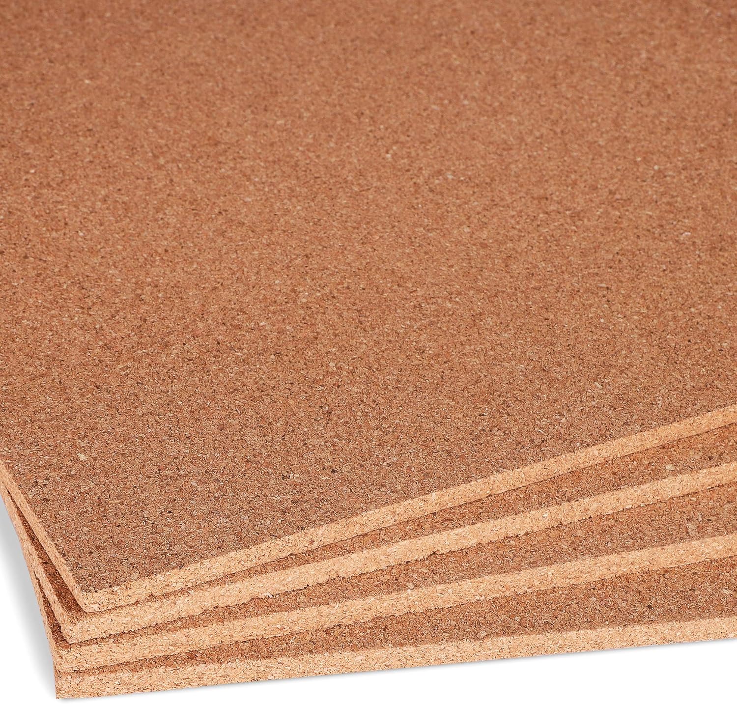 Juvale Natural Cork Tile Boards, Frameless Mini Wall Bulletin Boards (12 x 12 Inches, 4-Pack): Home & Kitchen