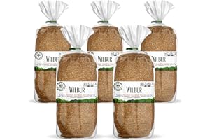 LOWCARB AVENUE Dr. B's Multigrain Bread | 1g Net Carbs & 7g Protein | Low Calorie, Vegan, Sugar Free | Fresh, Sliced, Keto & Low Carb Bread Loaf (5 Pack (16 oz), Plain)