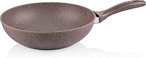 Amazon.com: Granite Wok Pan 11-Ich | Non-Stick | Scratch-Resistant