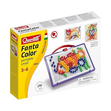 Quercetti Fantacolor Portable Game, Multi Color