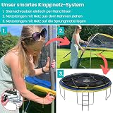 Zero Gravity Ultima 4 6ft Trampoline and Enclosure view 4