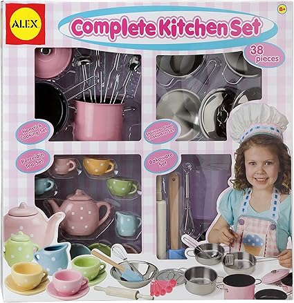 Amazon Com Alex Toys Complete Kitchen Set Toys Games