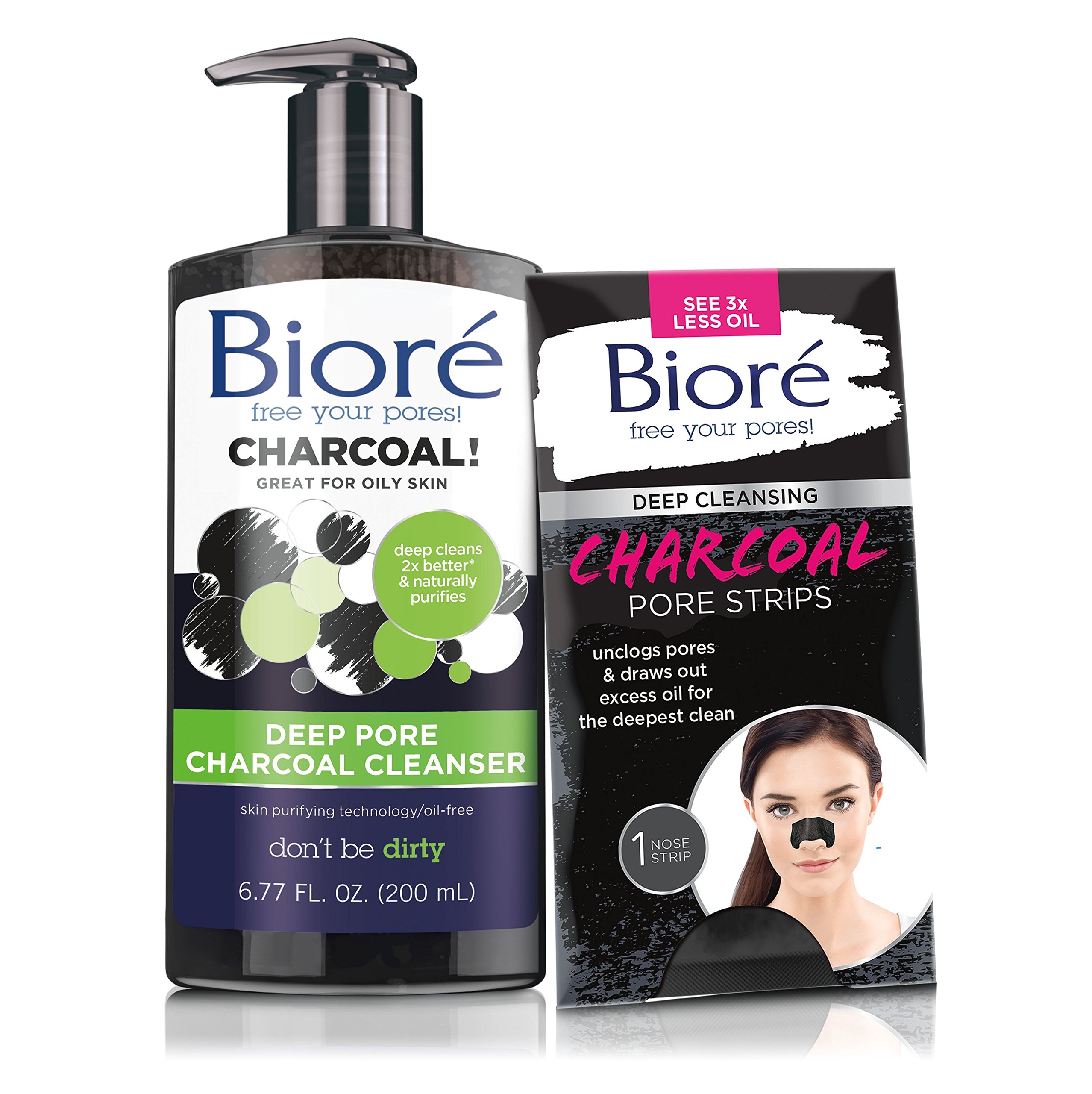 biore charcoal cleanser