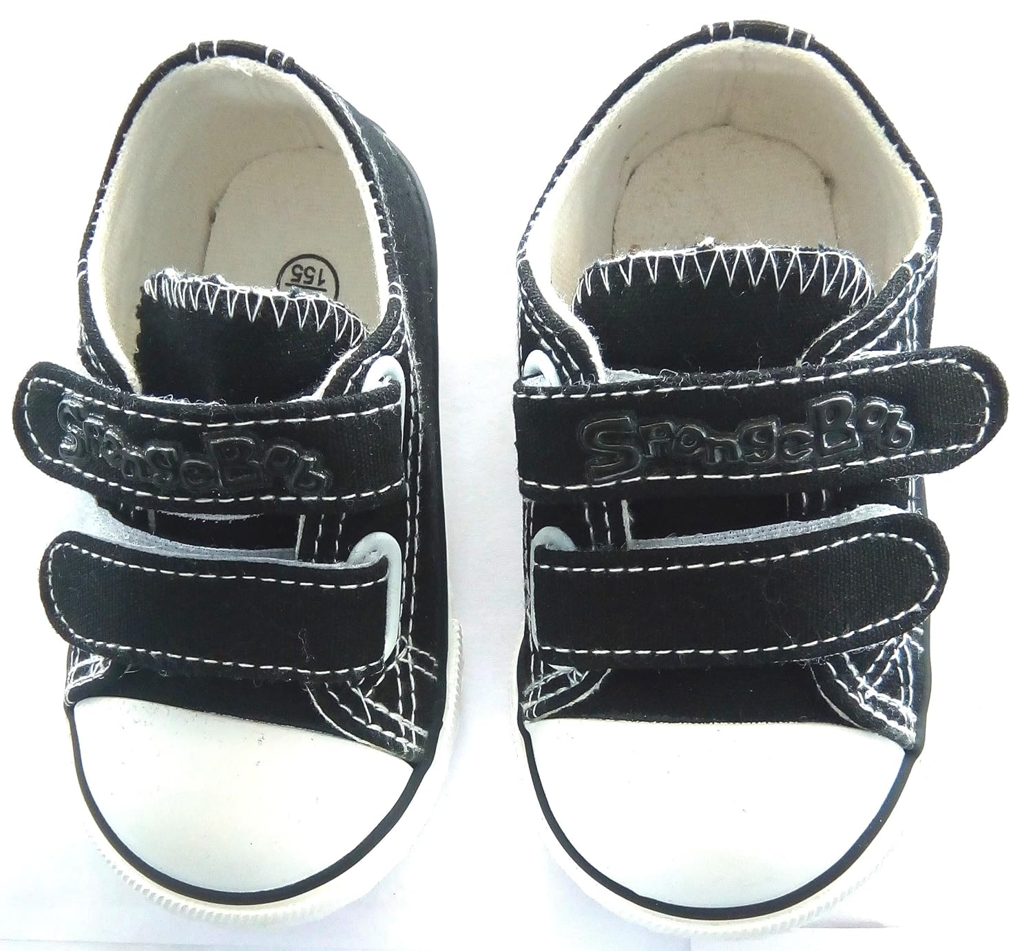 spongebob shoes black