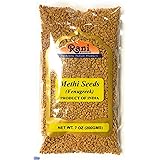 Rani Fenugreek (Methi) Seeds Whole 7oz (200g) Trigonella foenum graecum~ All Natural | Vegan | Gluten Friendly | Non-GMO | In