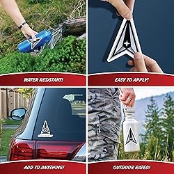 Officially Licensed US Space Force Decals - Space