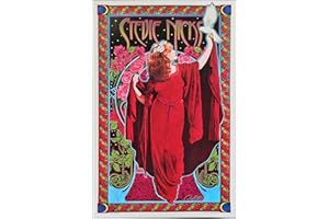 TOMENGBEIAABBCC Stevie Nicks White Winged Dove Poster Gorgeous Lithograph HAND SIGNED by Bob Masse Mint Includes COA