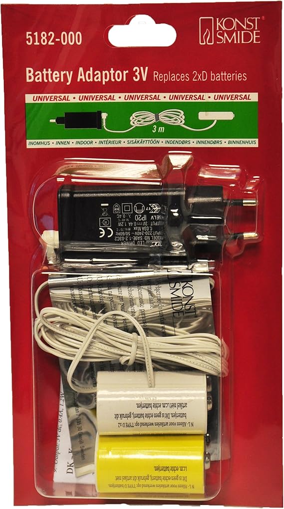 Konstsmide Christmas Lights Battery Eliminator/Power Adapter Products 2