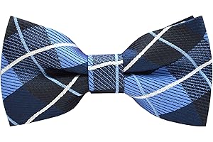 Carahere Boys Handmade Pre-Tied Bow Ties Novel Fun Pattern Bow Ties For Kids