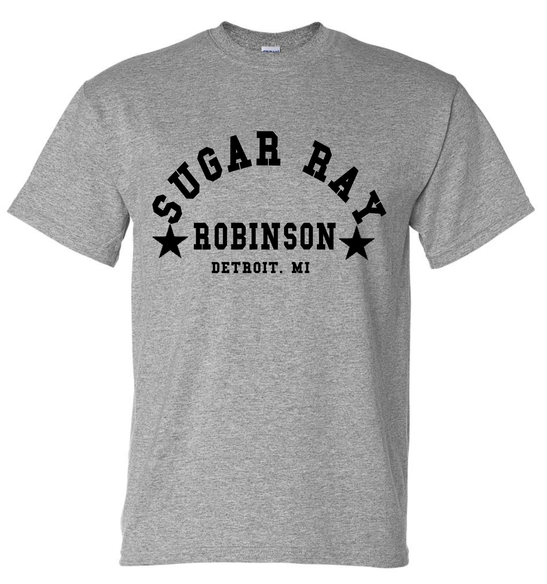 Sugar Ray Robinson Boxing Gym Training T Shirt | Stellanovelty