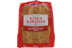 King's Hawaiian Original Hawaiian Sweet Rolls 12 CT (Pack - 2)