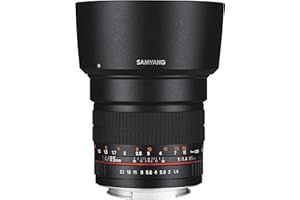 Samyang 85mm F1.4 Aspherical Lens for Canon (Black)