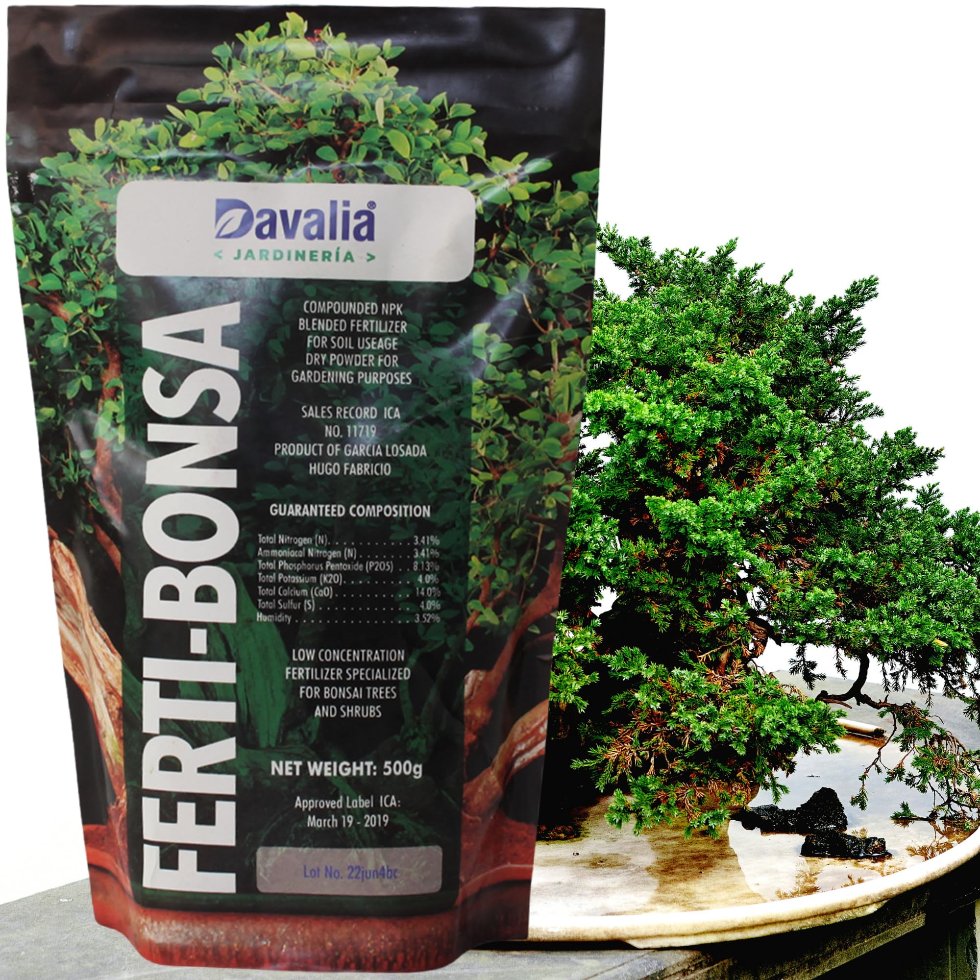 Photo 1 of Davalia 500 Grams Organic Bonsai Fertilizer - NPK Slow Release Pellets, Bonsai Food, Ready to Use Macro & Micro Nutrients Ideal for All Indoor and Outdoor Bonsai Tree Plants in Pots