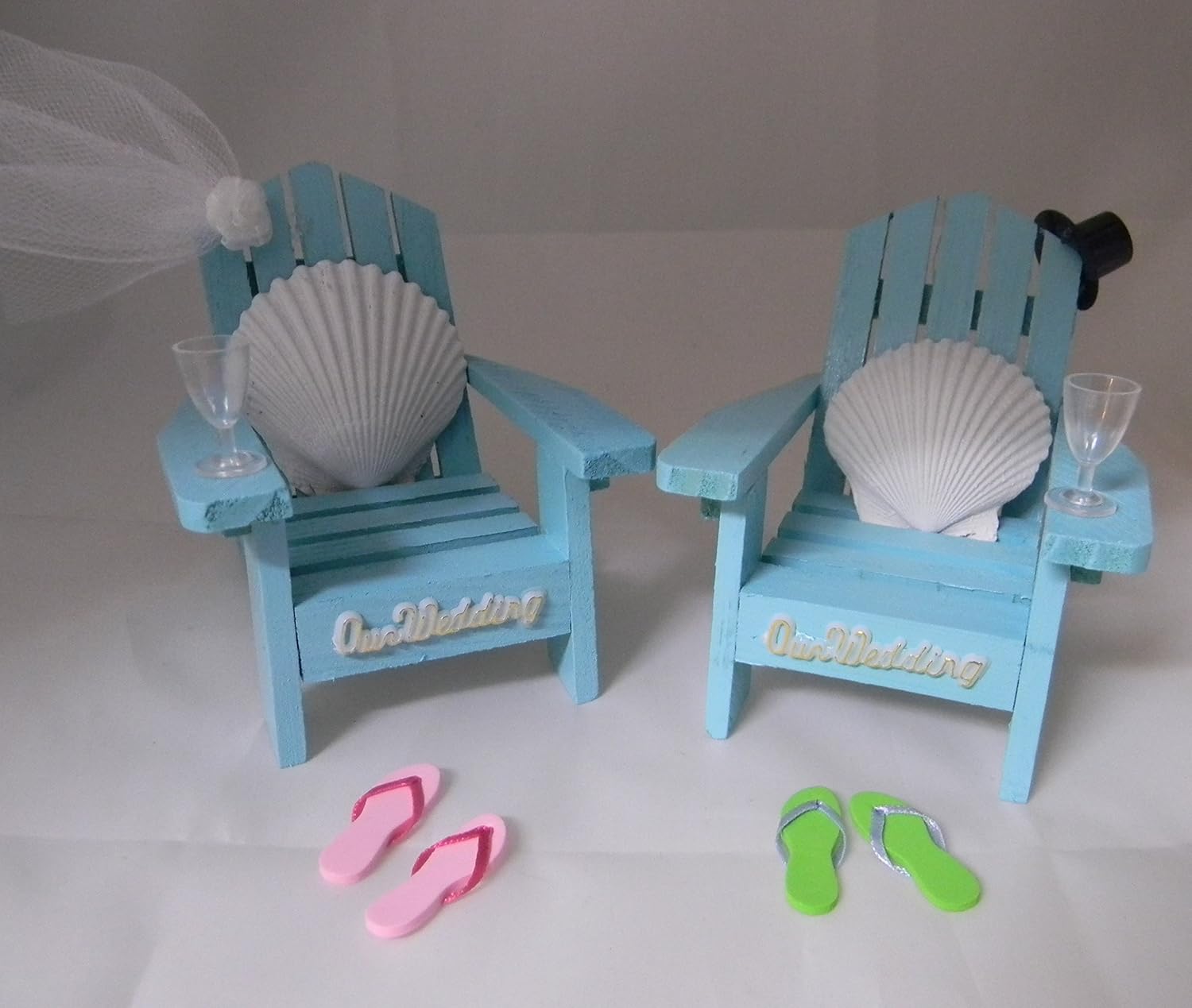 Best mini beach chair cake topper