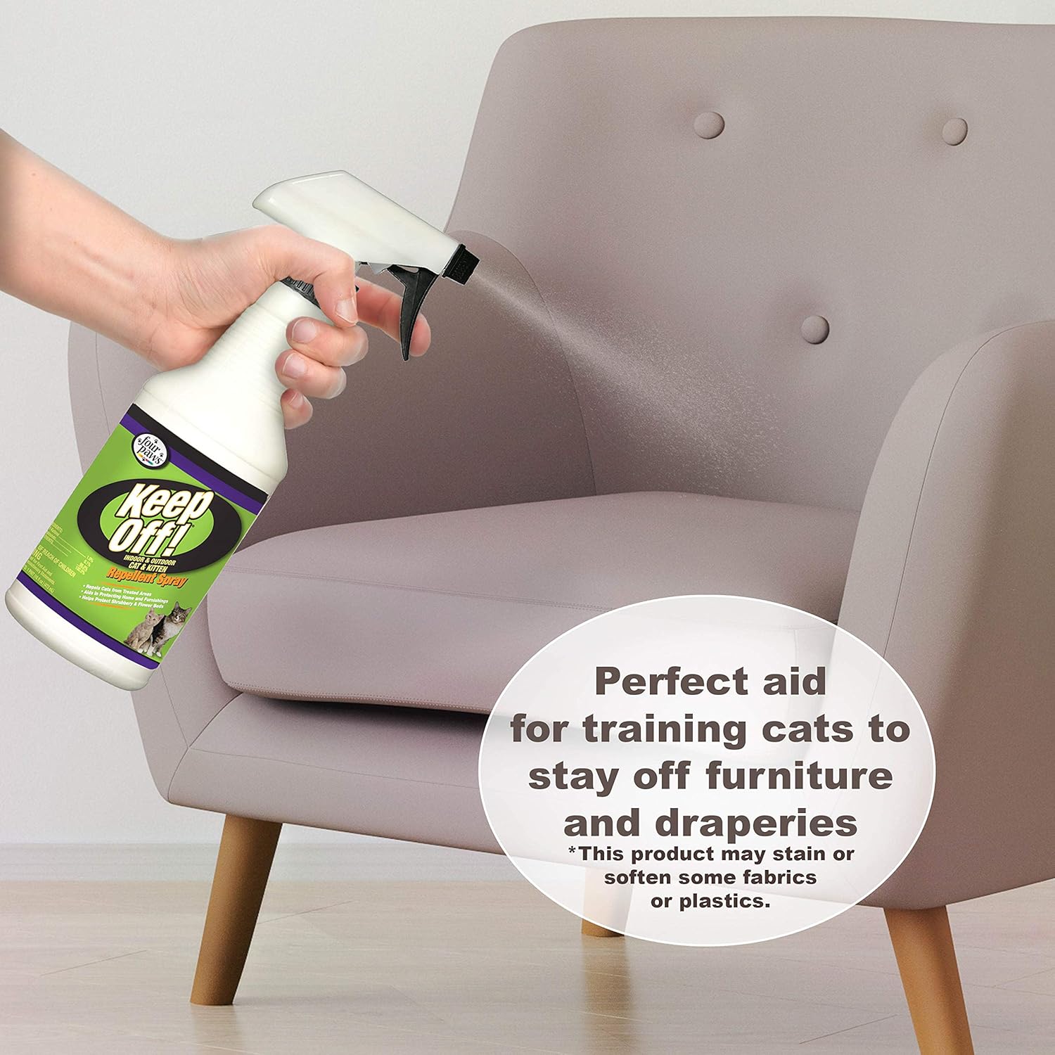 spray to keep pets off furniture