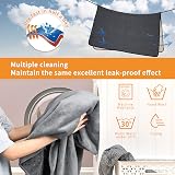 PICK FOR LIFE Dog Pee Pad Washable Extra Large 92x182 cm 2 Pack Non-Slip Grey view 4