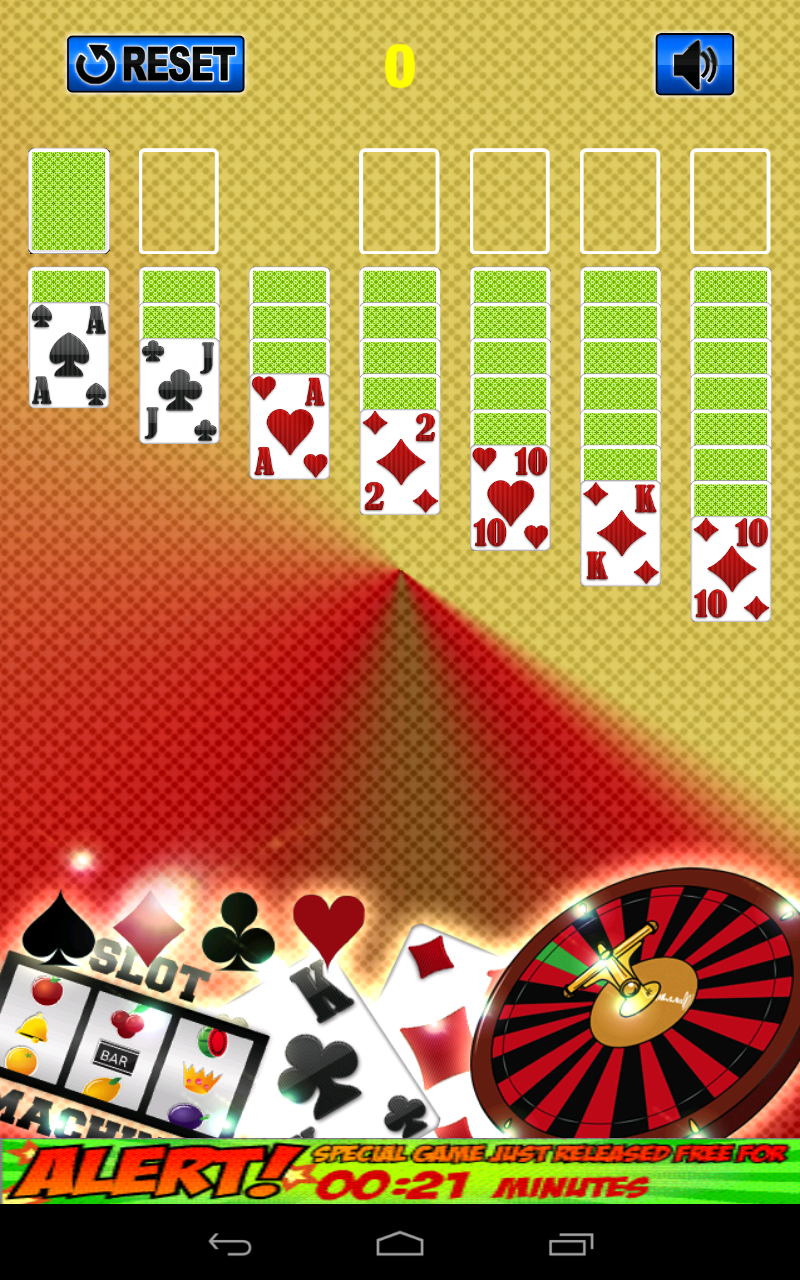 Grand Casino Solitaire Games Free Solitaire HD Sound Flare Tap Arena