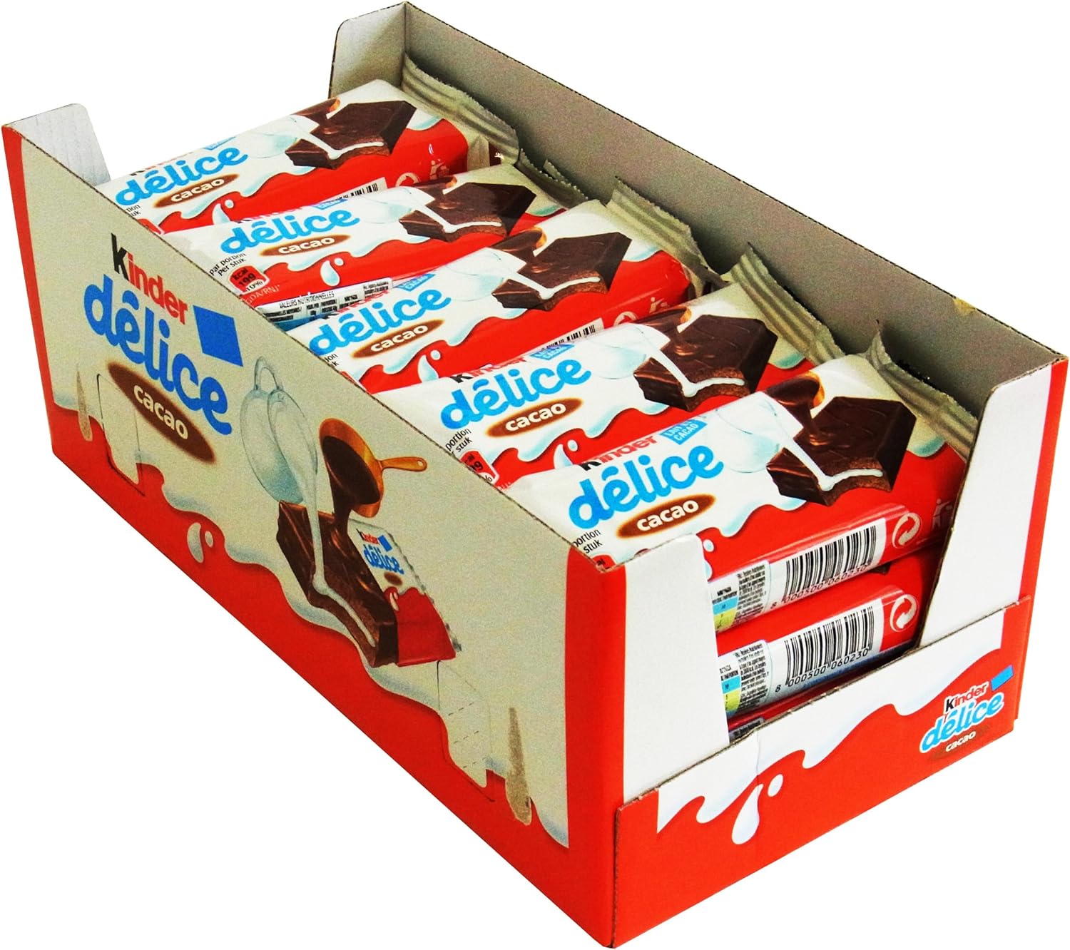 Ferrero Kinder Delice al cacao 42g (confezione da 20) Amazon.it