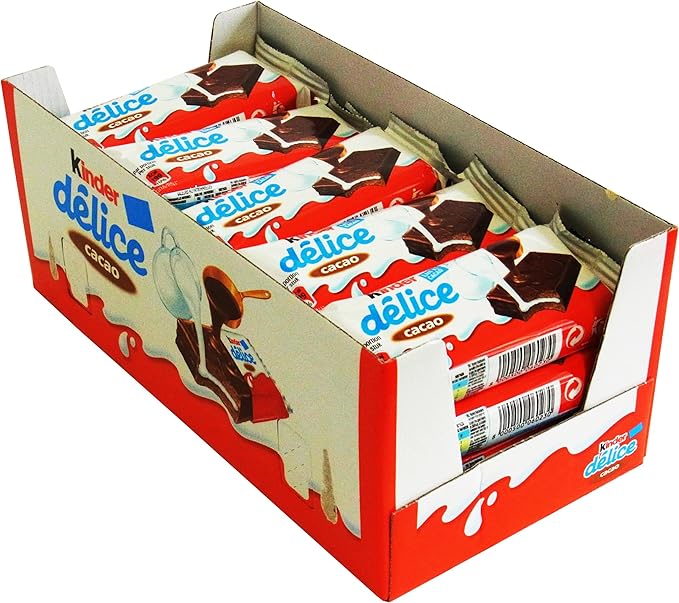 Ferrero Kinder Delice al cacao 42g (confezione da 20) Amazon.it