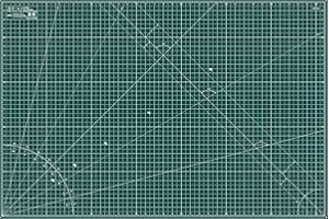 Elan Cutting Mat A1 Green, Large Self Healing Cutting Mat 24 x 36 Inch, 5-Ply Craft Board Green, Hobby Board for Crafts 24x36