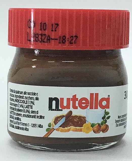 Imán Nevera Imán con miniatura Nutella Ferrero Original Rojo ...