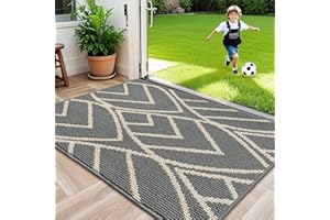 HDFK Door Mat, 48x32 Inch Gray Ultra-Dense Rug for Muddy Paws - Industrial TPR Backing Entryway Carpet for Office Home, Washable Outdoor Mat Traps Mud & Pet Hair