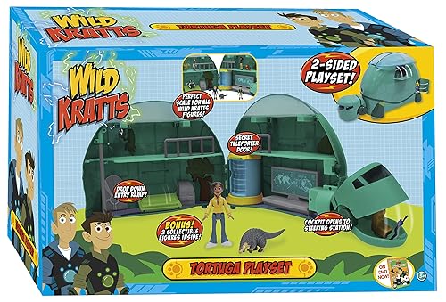 Wild Kratts Tortuga Extra-Large Playset with Figures Measures