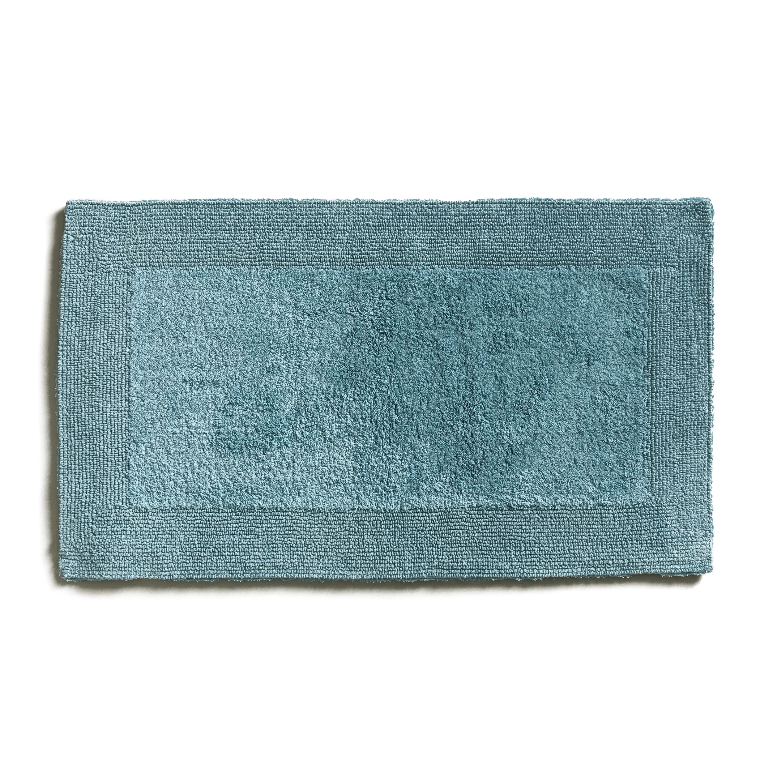 Möve Loft tufted bath mat 60 x 100 cm made of 100% cotton, arctic