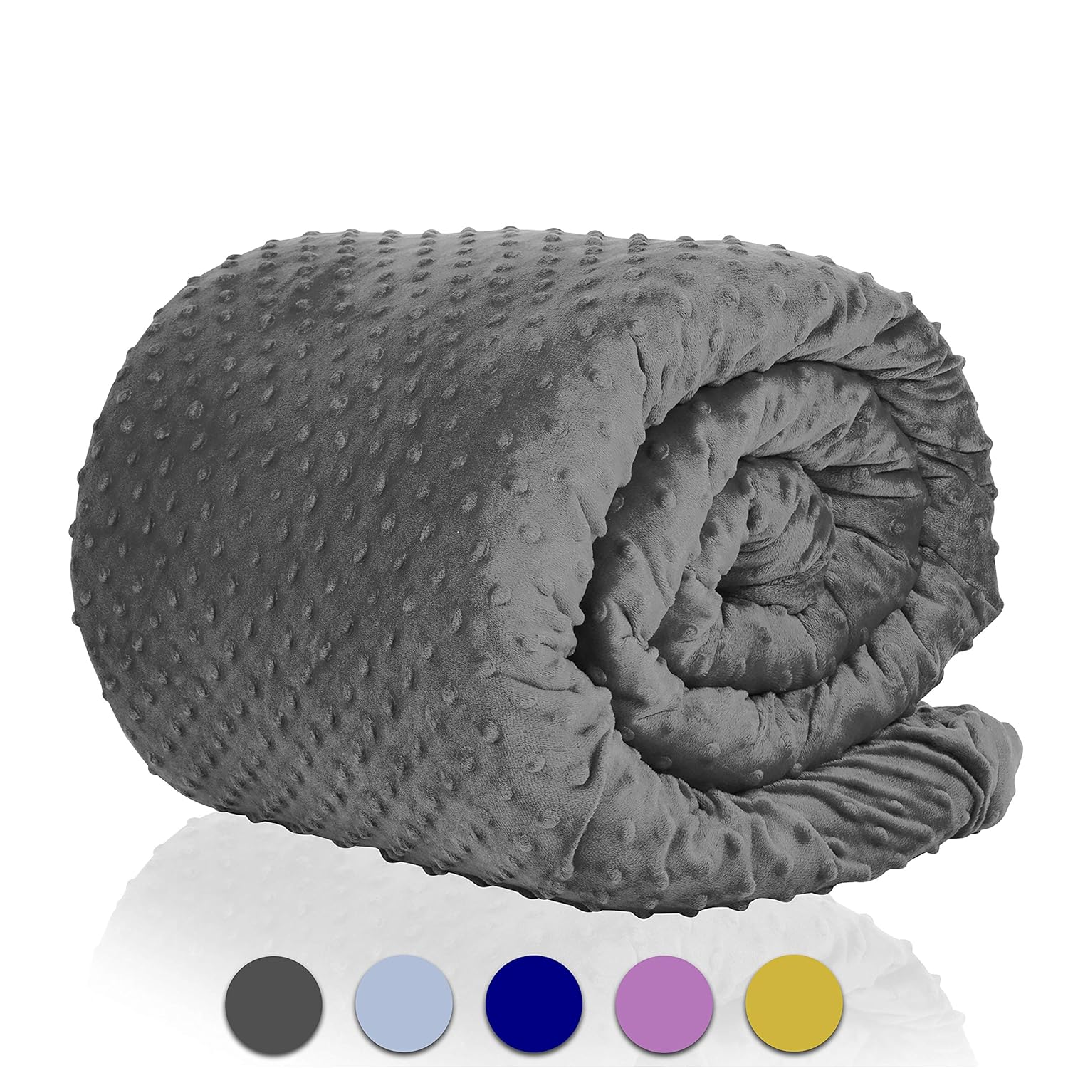 Amazon.com: GnO Duvet Cover for Weighted Blanket (48" x 72", Full Size