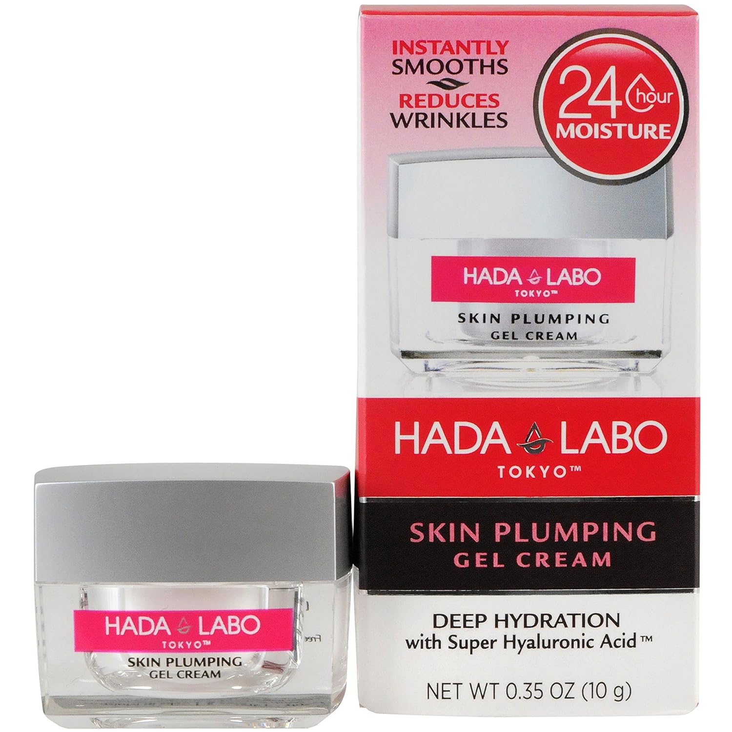 hada labo tokyo skin plumping gel cream with super hyaluronic acid