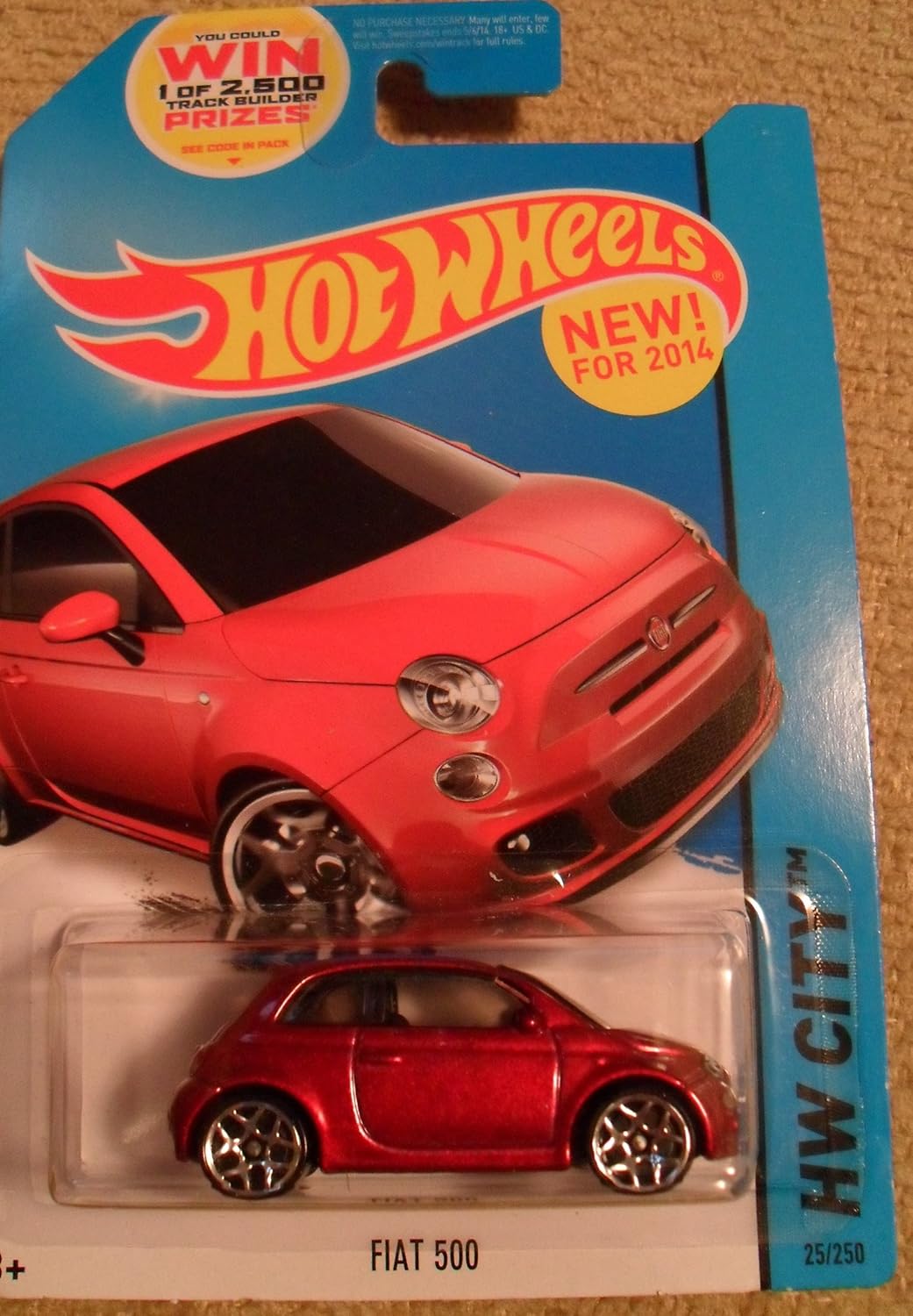 fiat 500 abarth hot wheels