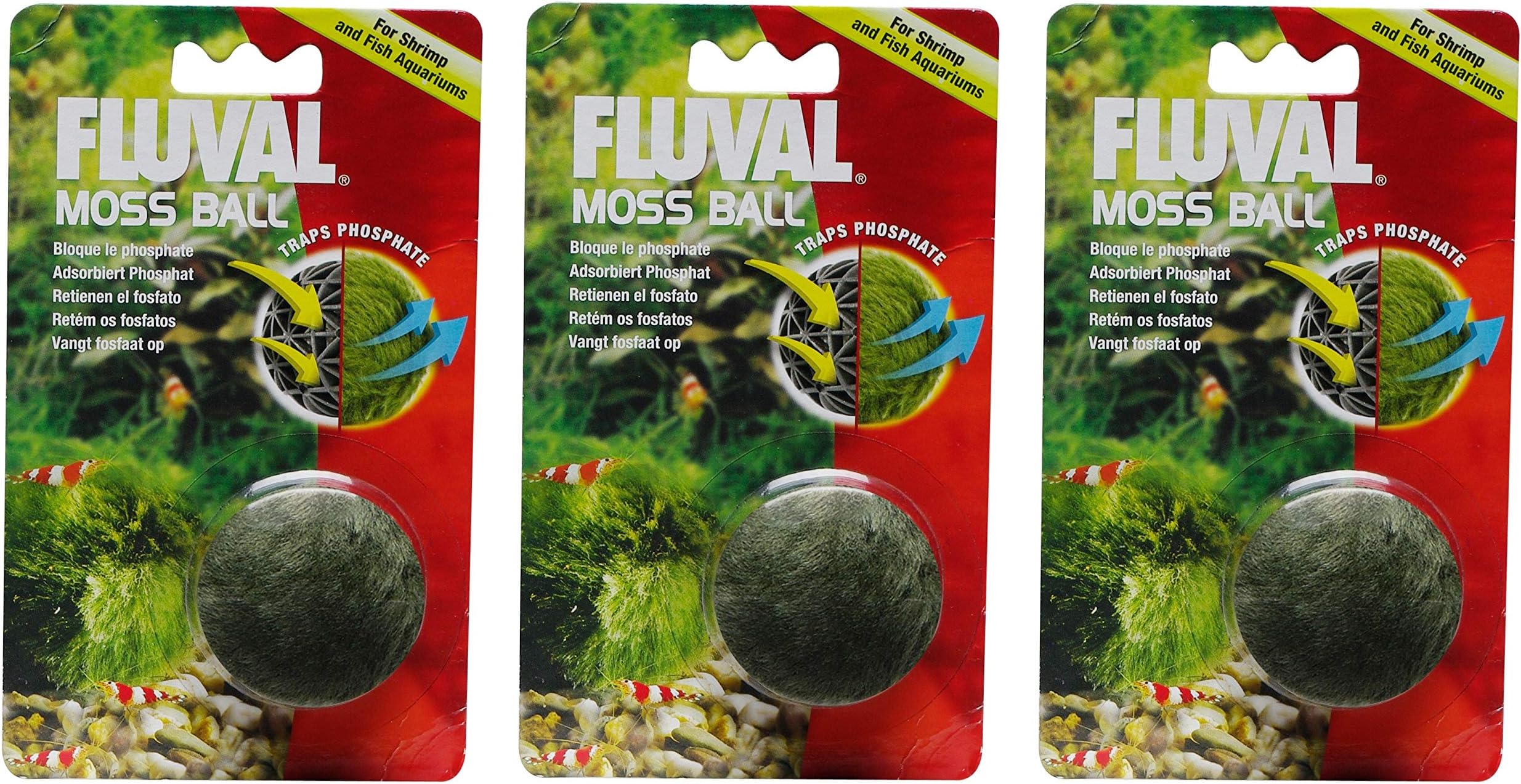 Fluval Moss Ball [Set of 3]