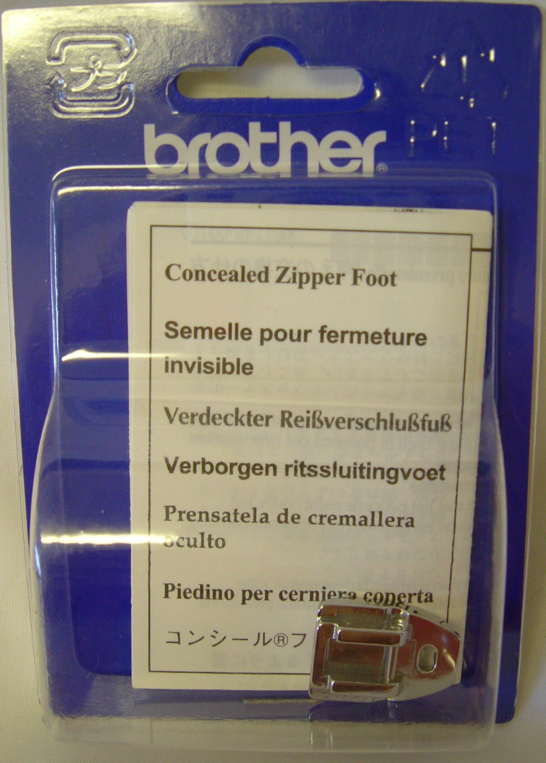 Brother Concealed Zipper Foot (Cat E)